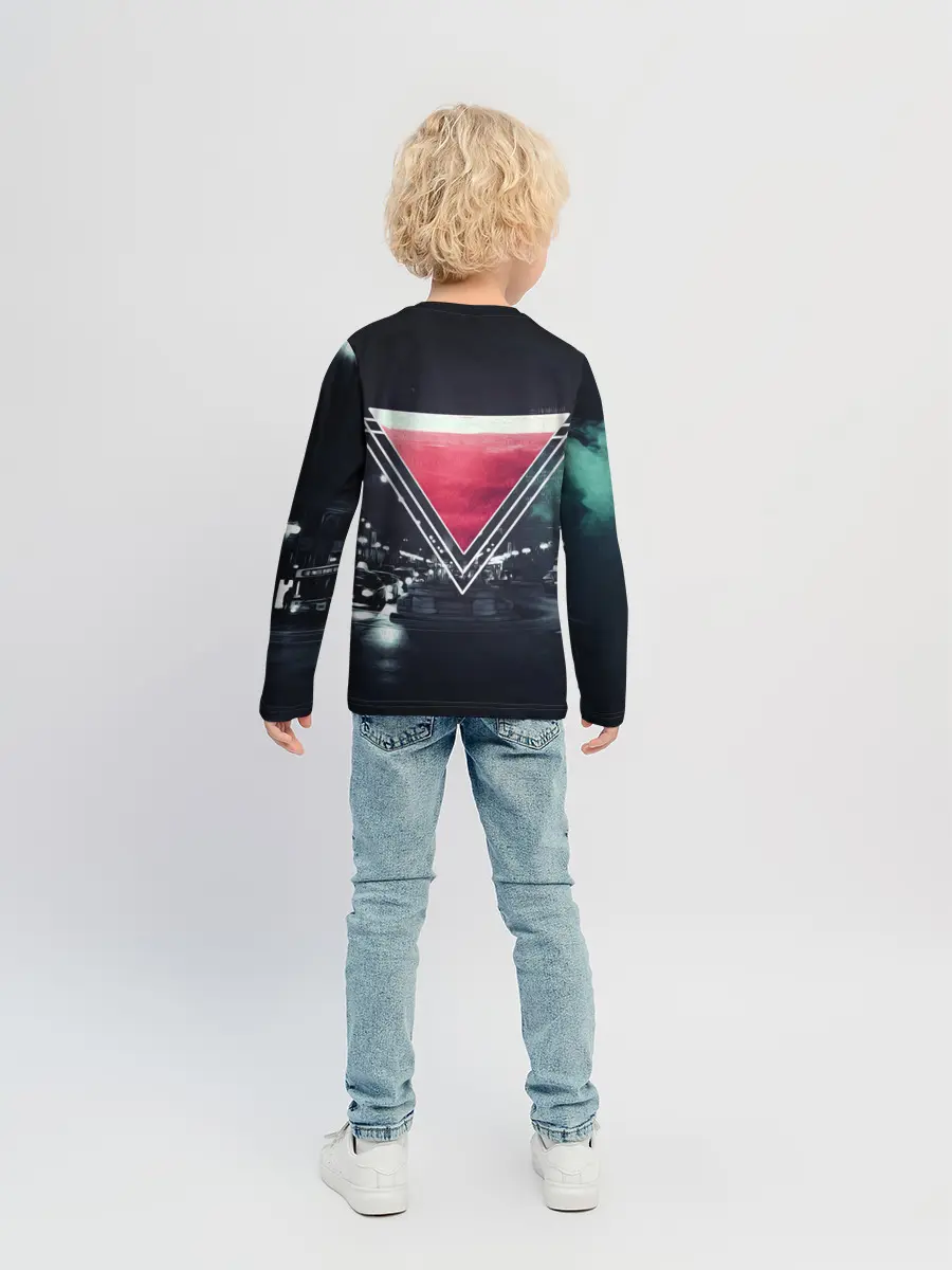 Детский лонгслив / MUSIC