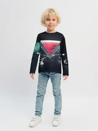 Детский лонгслив / MUSIC