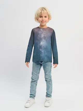 Детский лонгслив / Космос