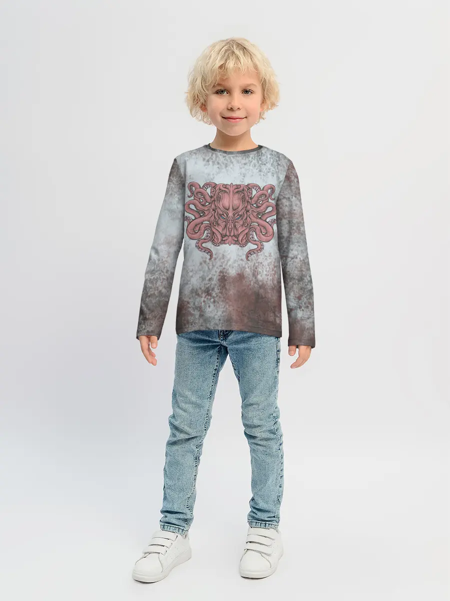 Детский лонгслив / Ктулху | Cthulhu