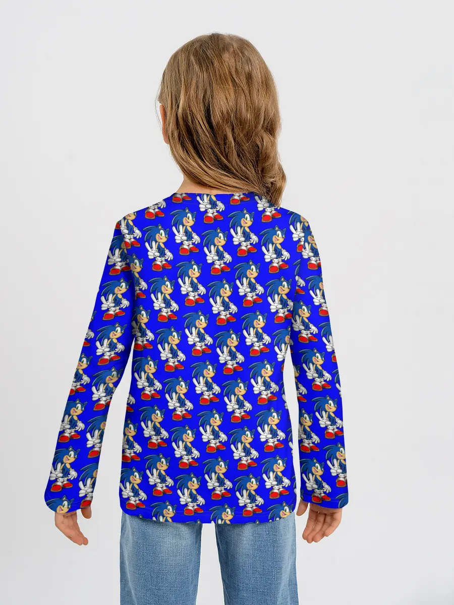 Детский лонгслив / SONIC