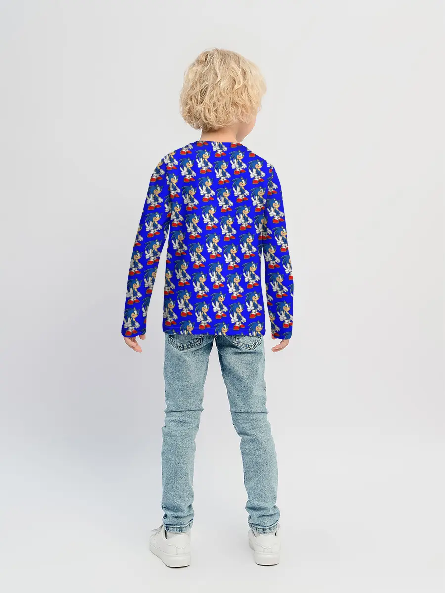 Детский лонгслив / SONIC