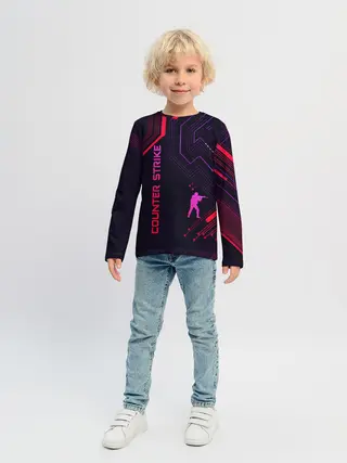 Детский лонгслив / CS:GO