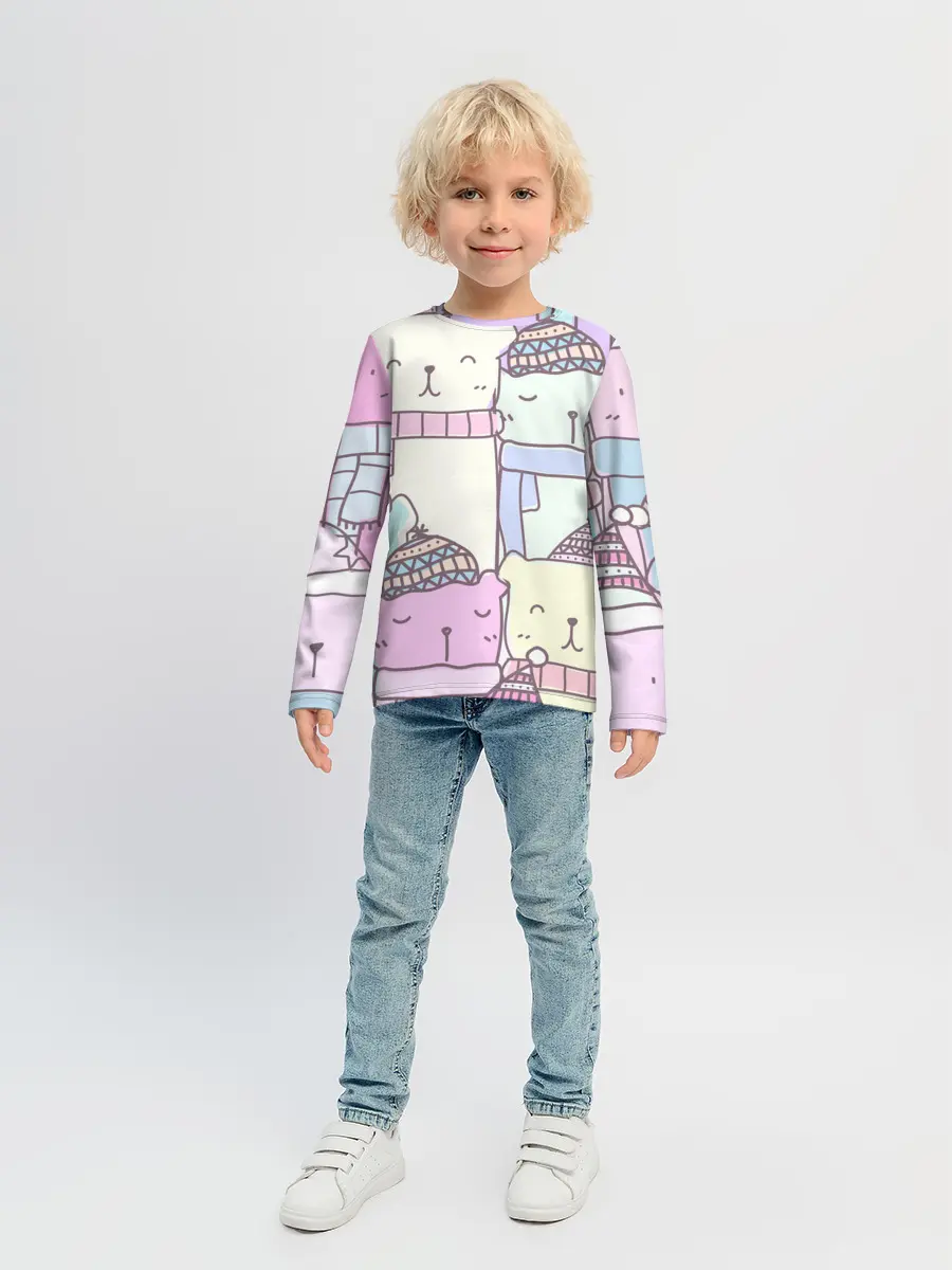 Детский лонгслив / Каваи