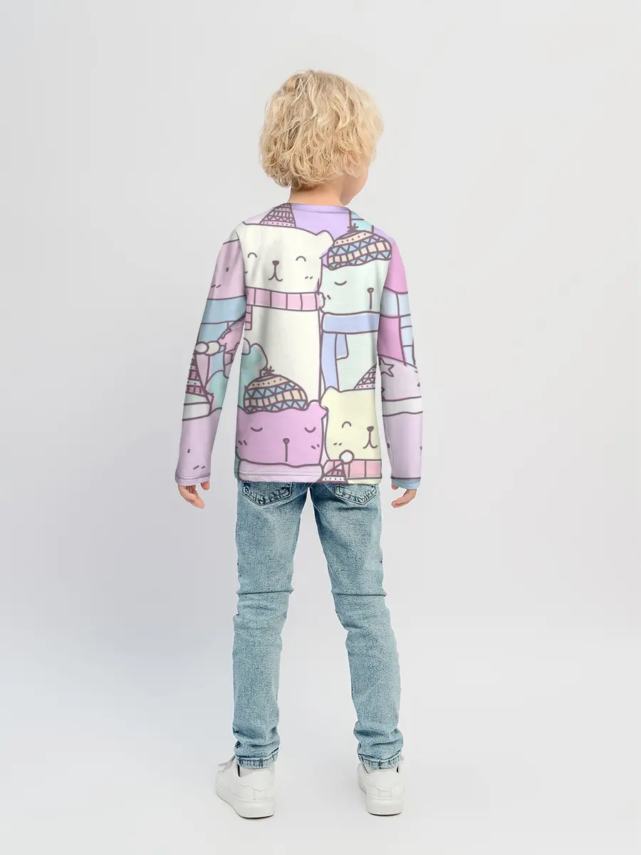 Детский лонгслив / Каваи