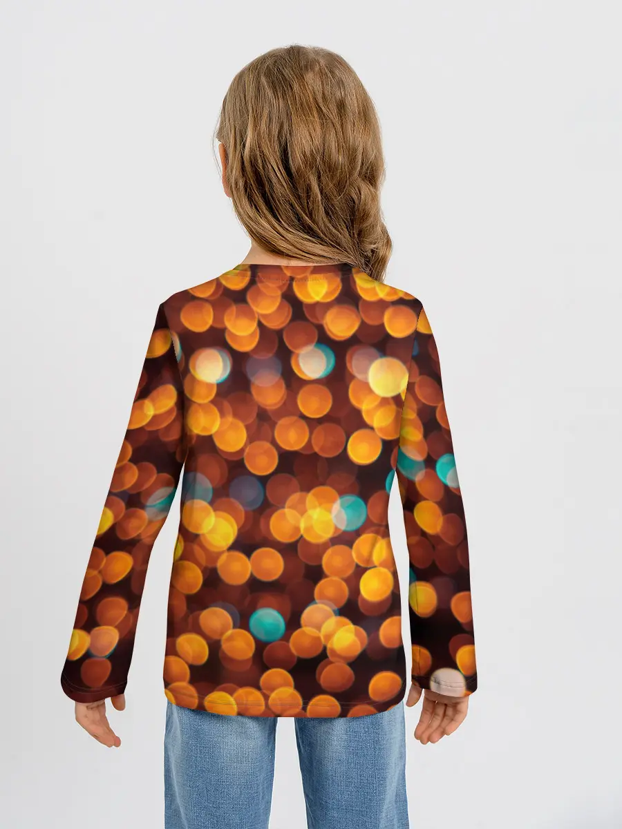 Детский лонгслив / Боке