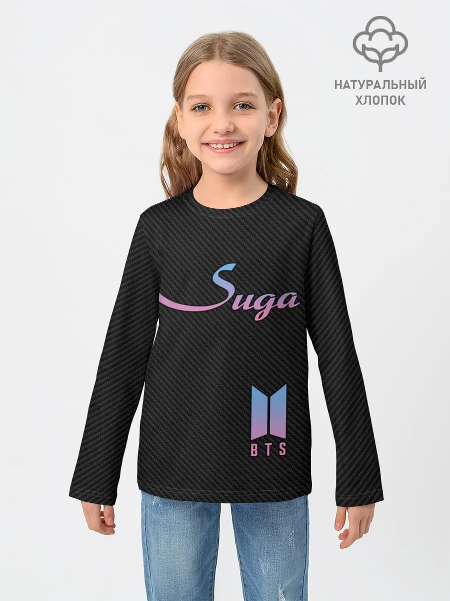 Детский лонгслив / BTS Suga