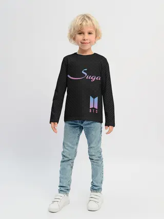 Детский лонгслив / BTS Suga