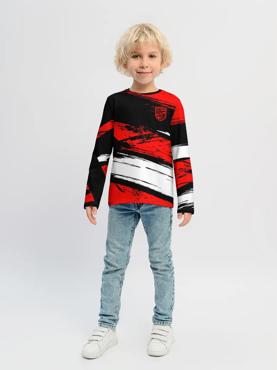 Детский лонгслив / Porsche