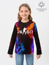 Детский лонгслив / CS:GO FIRE