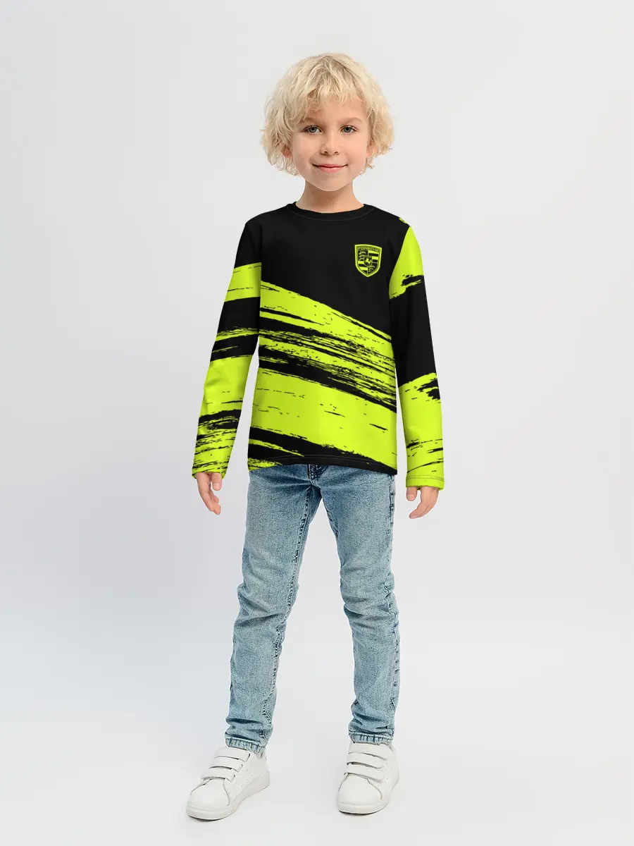 Детский лонгслив / Porsche