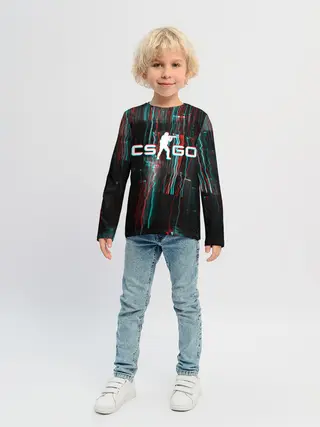 Детский лонгслив / CS:GO Glitch