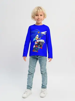 Детский лонгслив / SONIC