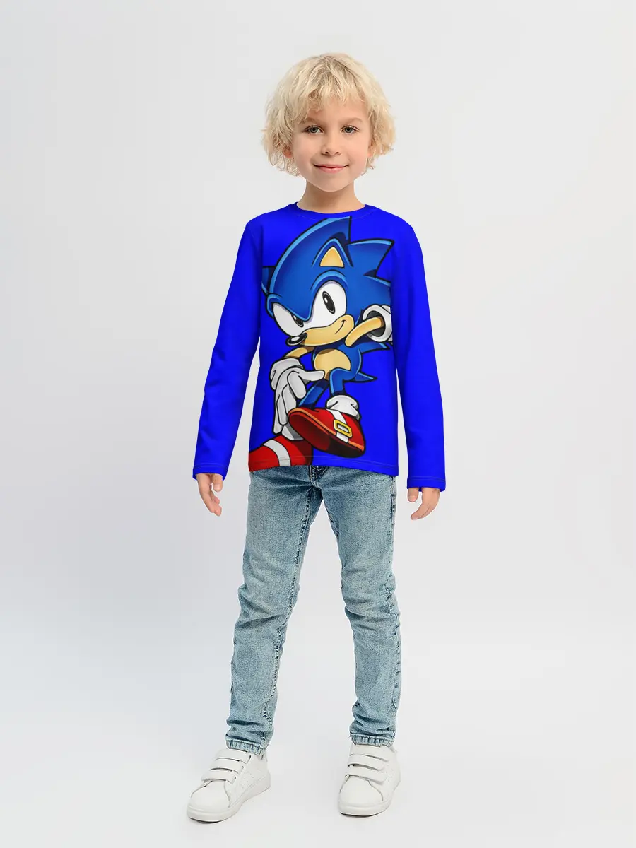 Детский лонгслив / SONIC
