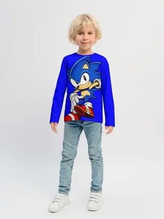 Детский лонгслив / SONIC