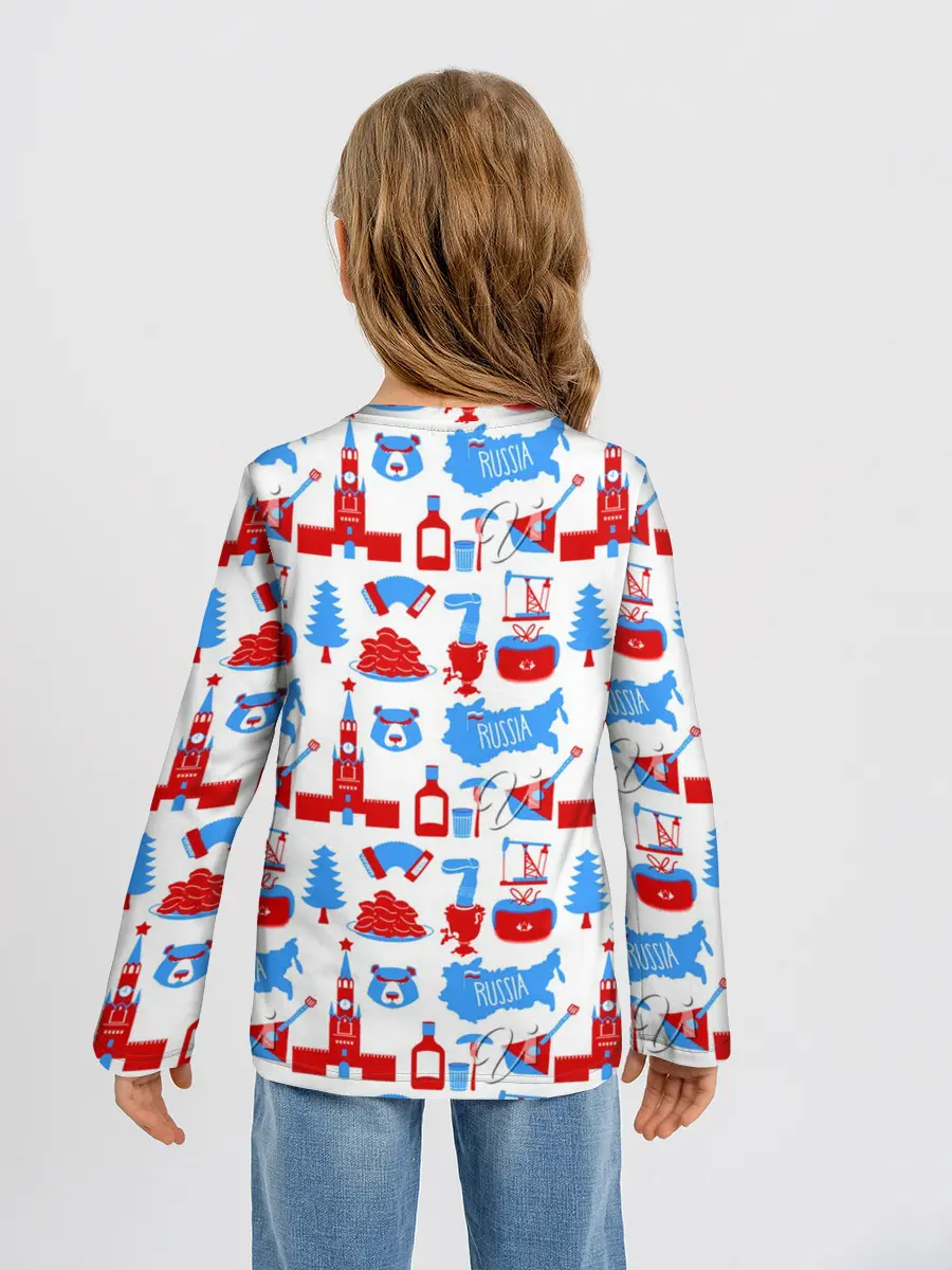 Детский лонгслив / РОССИЯ УЗОР
