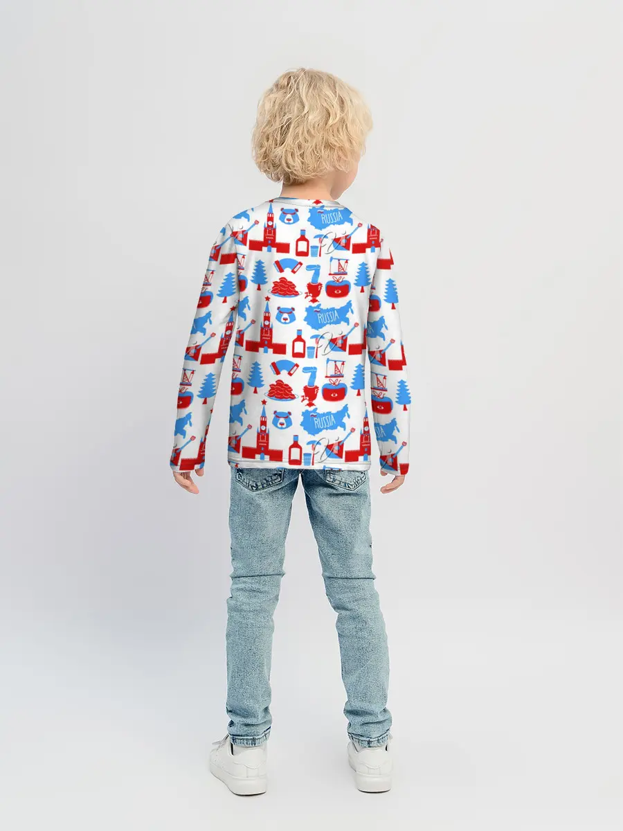 Детский лонгслив / РОССИЯ УЗОР