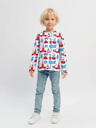 Детский лонгслив / РОССИЯ УЗОР