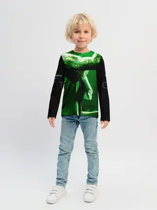 Детский лонгслив / Скриптонит- Это Любовь