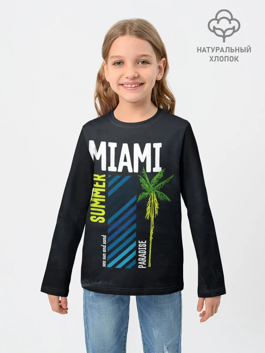 Детский лонгслив / Summer Miami