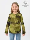 Детский лонгслив / СОВРЕМЕННЫЙ КАМУФЛЯЖ