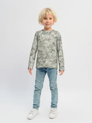 Детский лонгслив / КАМУФЛЯЖ