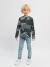 Детский лонгслив / КАМУФЛЯЖ СОТЫ