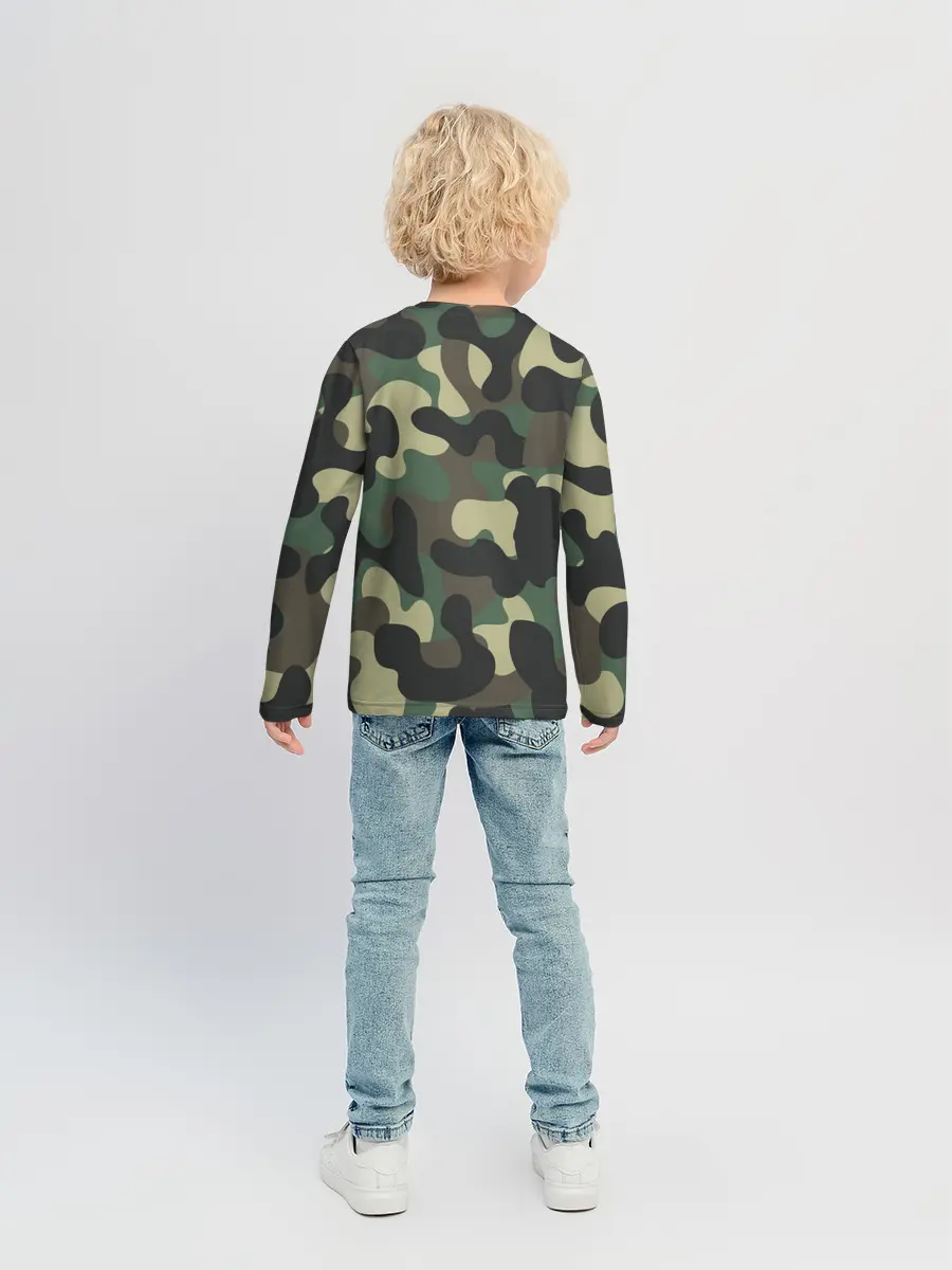 Детский лонгслив / КАМУФЛЯЖ
