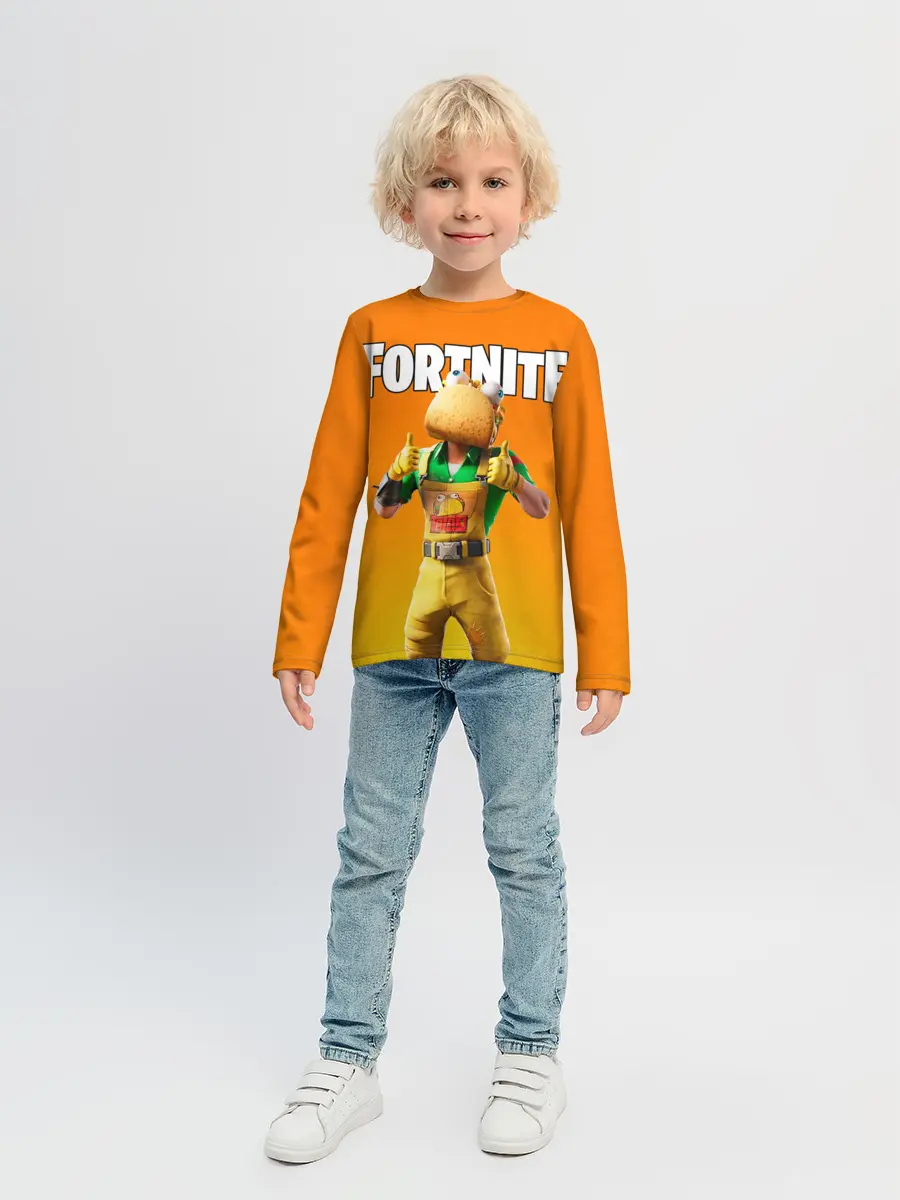 Детский лонгслив / Fortnite [007]