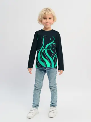 Детский лонгслив / Щупальца осьминога