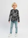 Детский лонгслив / СОВРЕМЕННЫЙ КАМУФЛЯЖ