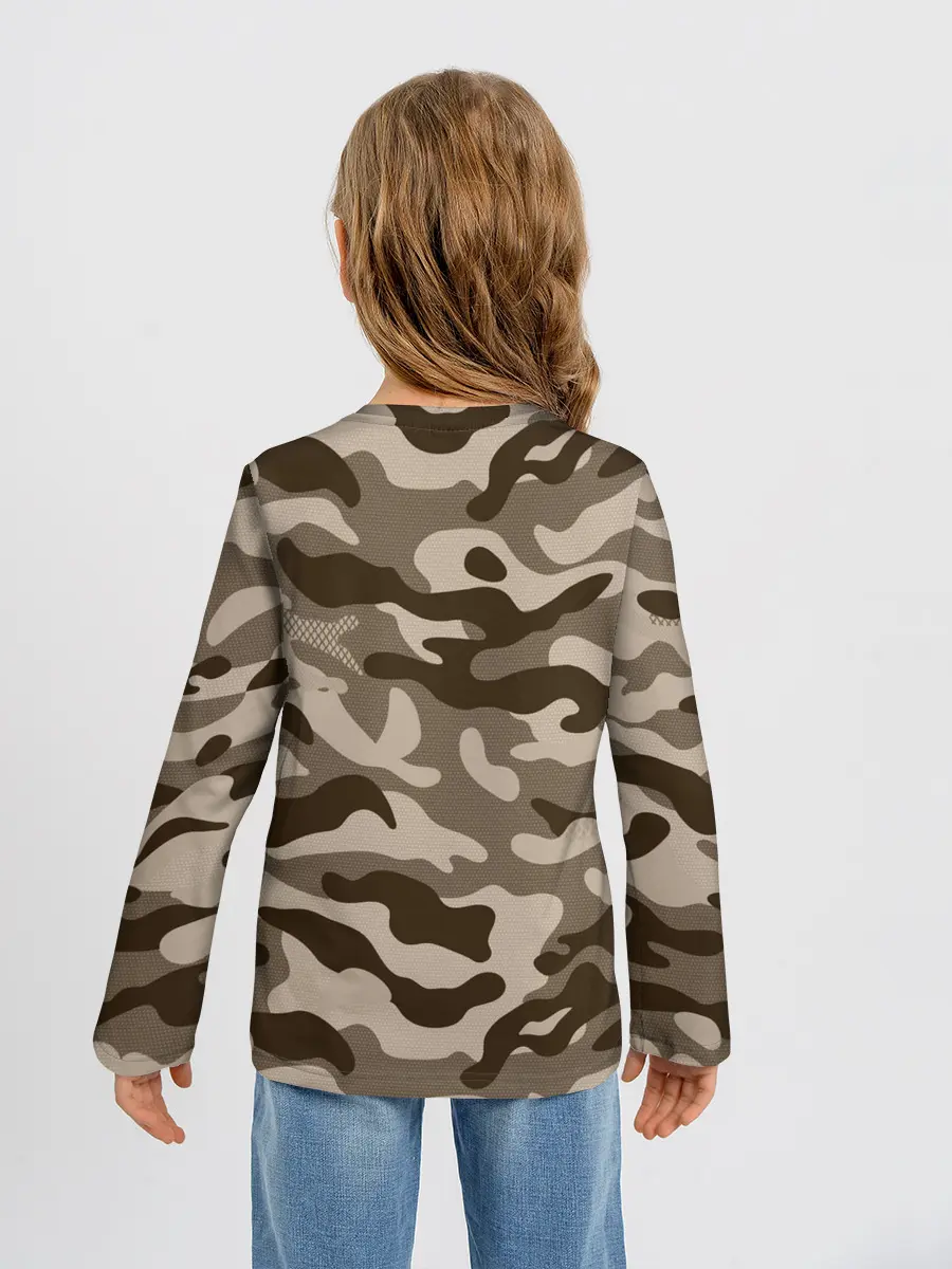 Детский лонгслив / КАМУФЛЯЖ