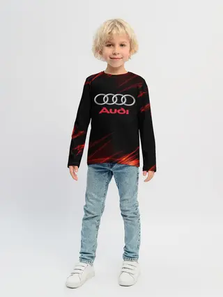 Детский лонгслив / audi