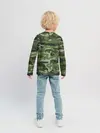 Детский лонгслив / ВЯЗАННЫЙ КАМУФЛЯЖ