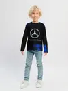 Детский лонгслив / mercedes