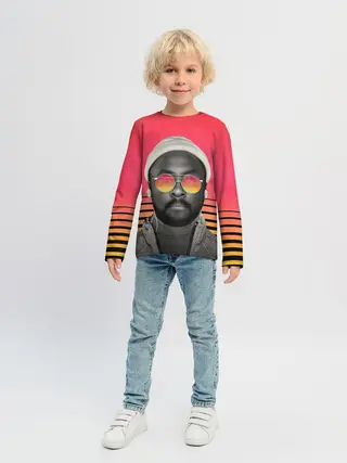Детский лонгслив / Will.I.Am