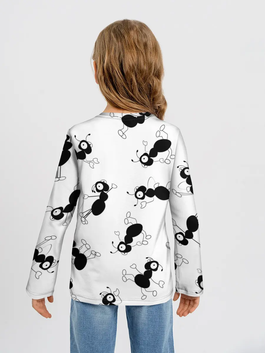 Детский лонгслив / Муравьи