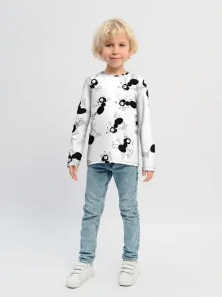 Детский лонгслив / Муравьи