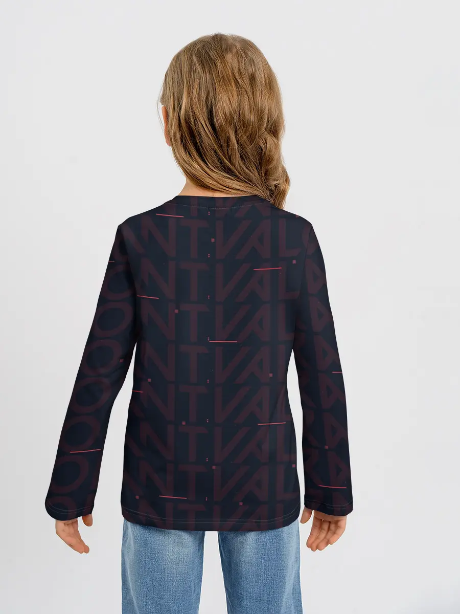 Детский лонгслив / Valorant art