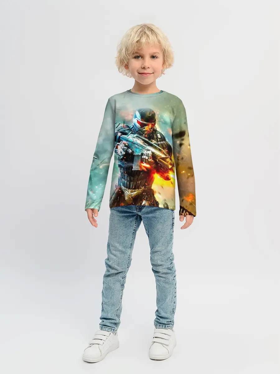 Детский лонгслив / CRYSIS