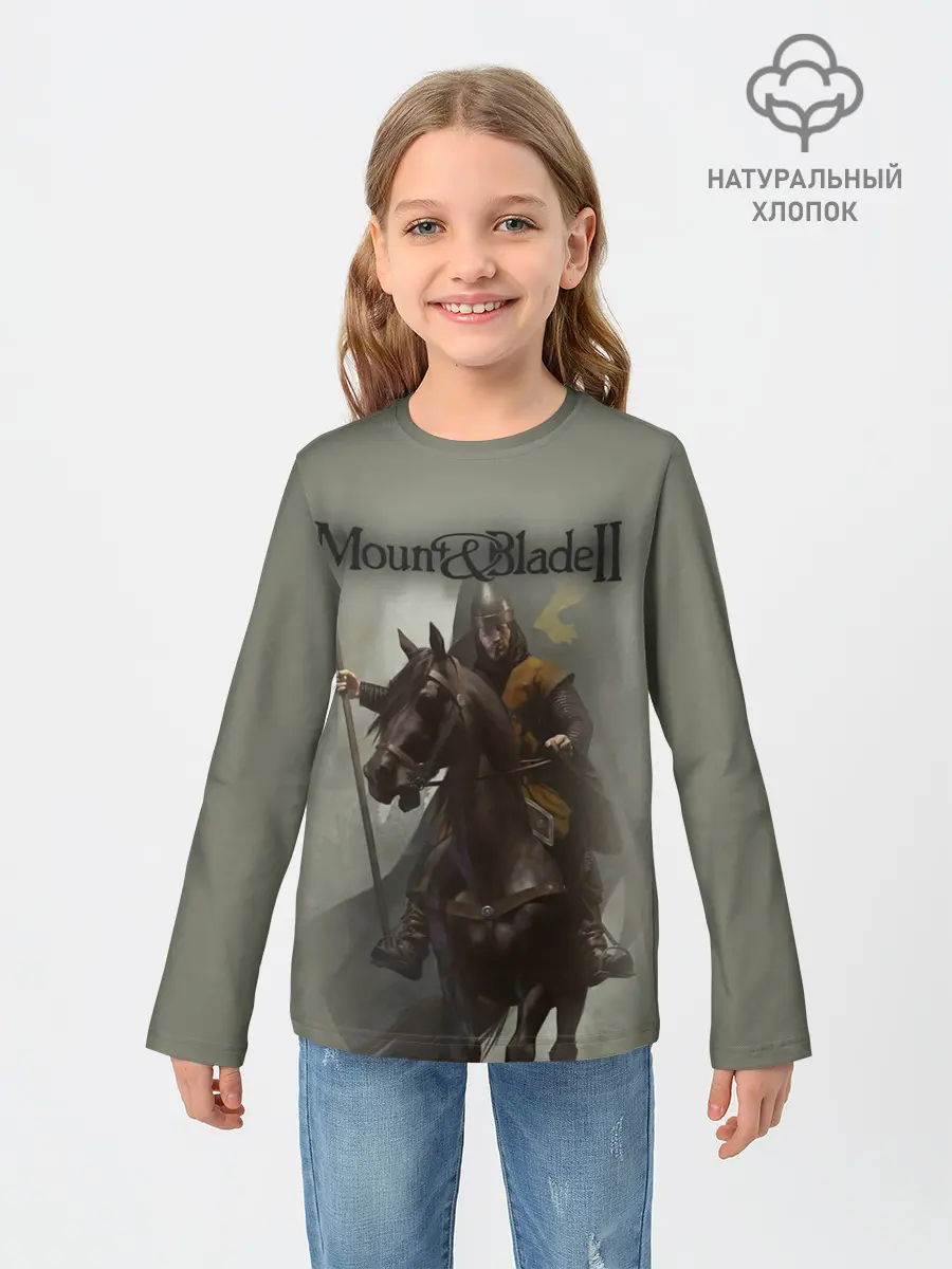 Детский лонгслив / Mount and Blade 2