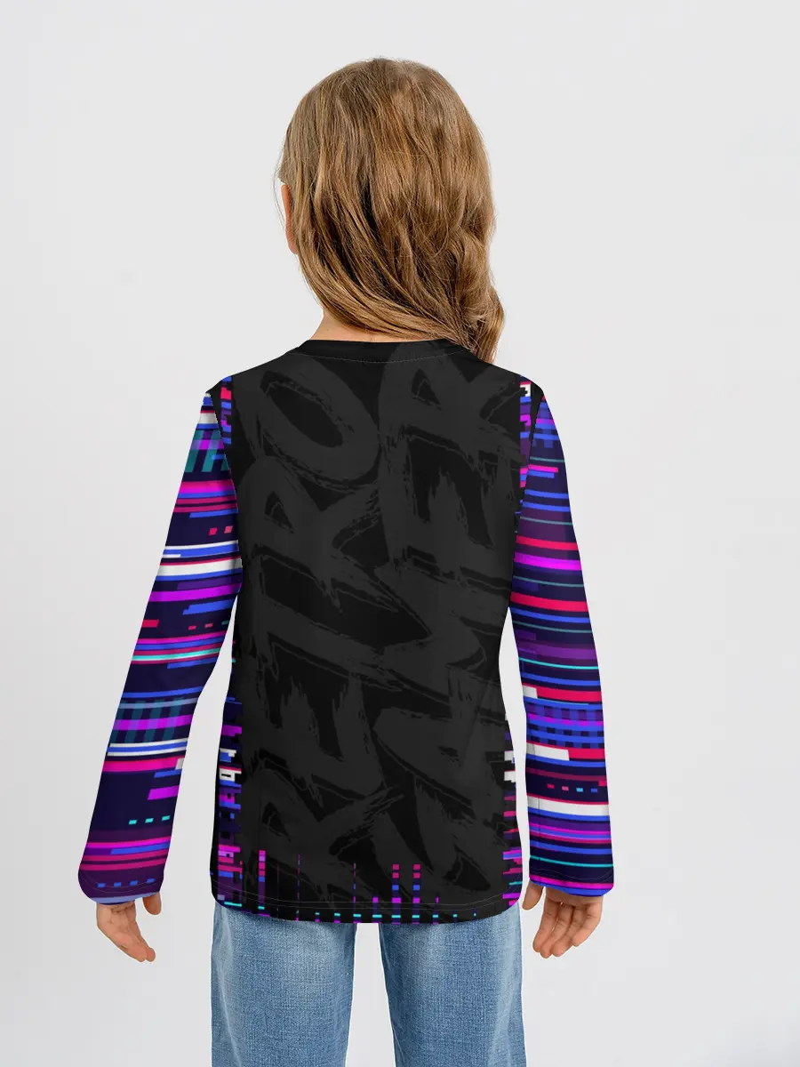 Детский лонгслив / RETROGAMER3D47