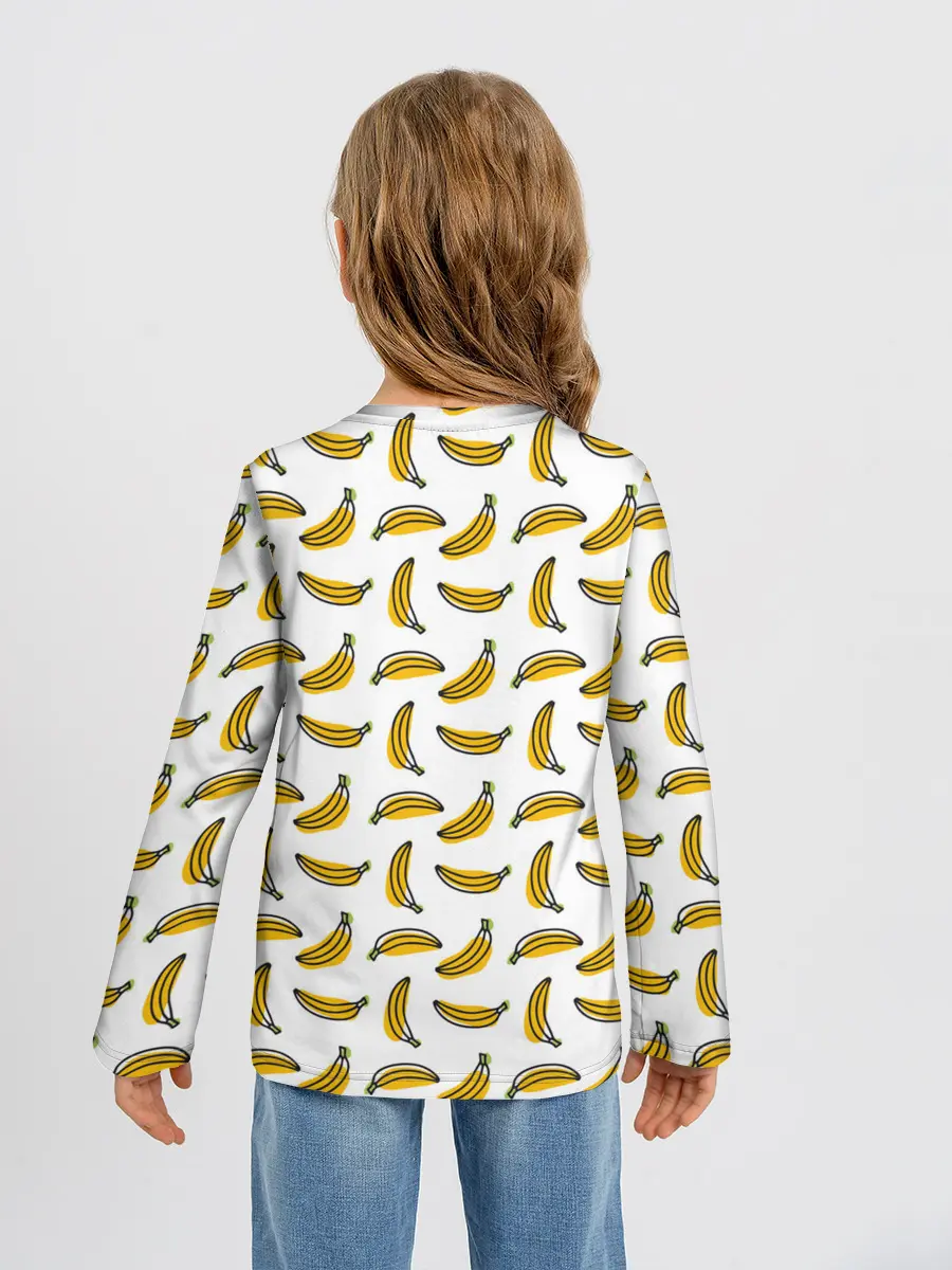 Детский лонгслив / Бананы