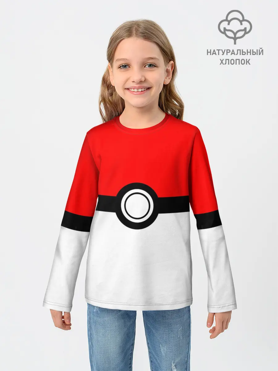 Детский лонгслив / Покебол
