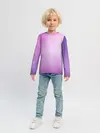 Детский лонгслив / Нежный фиолет