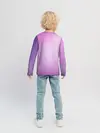 Детский лонгслив / Нежный фиолет