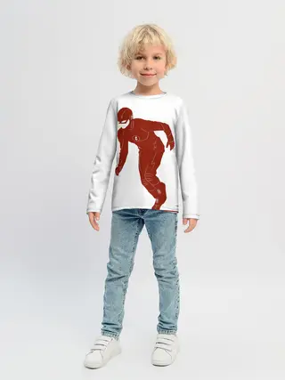 Детский лонгслив / The Flash