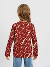 Детский лонгслив / The Flash Logo Pattern