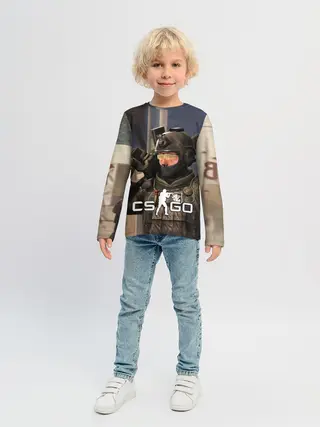 Детский лонгслив / CS:GO