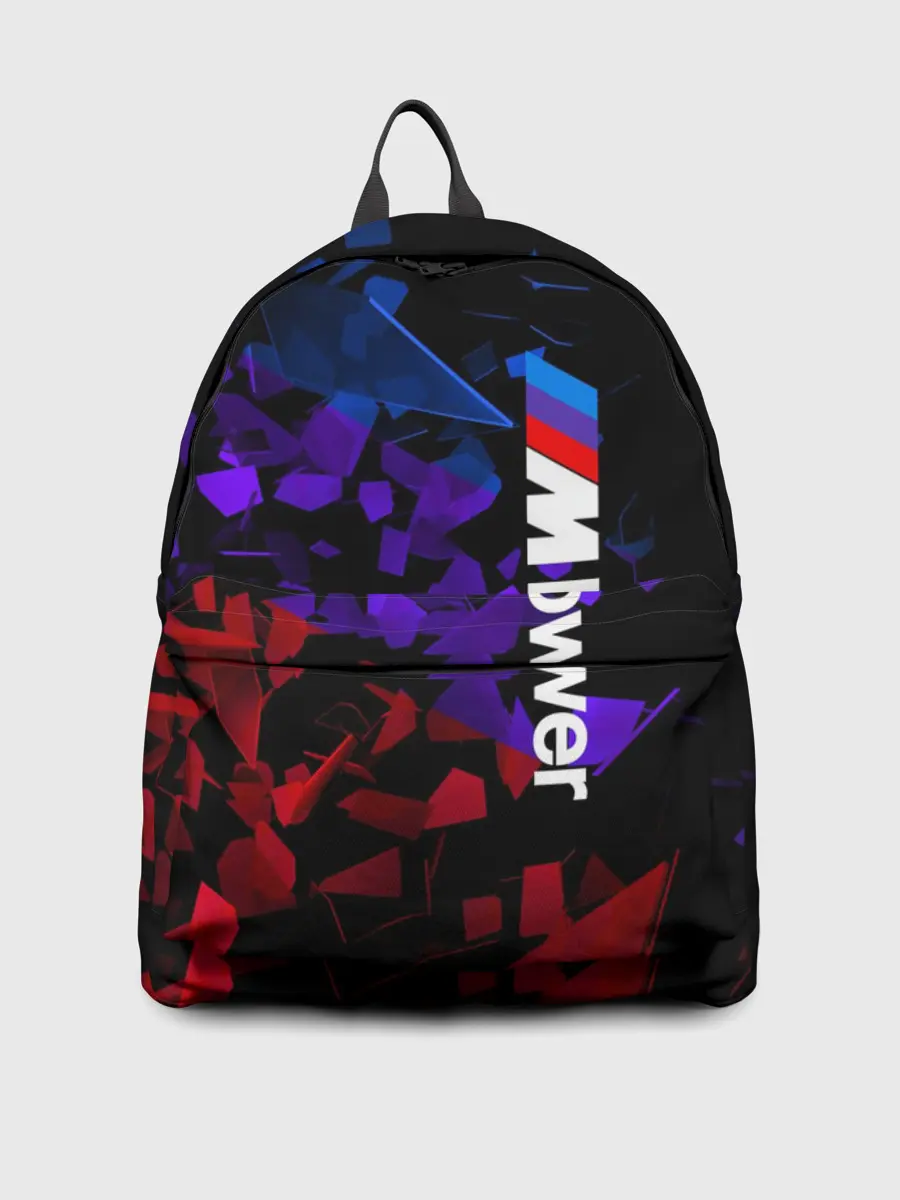 Рюкзак джинсовый / MPower BMW | Осколки стекла